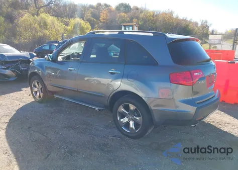 2008 Acura Mdx Sport Package from USA, damaged, VIN 2HNYD28718H547123